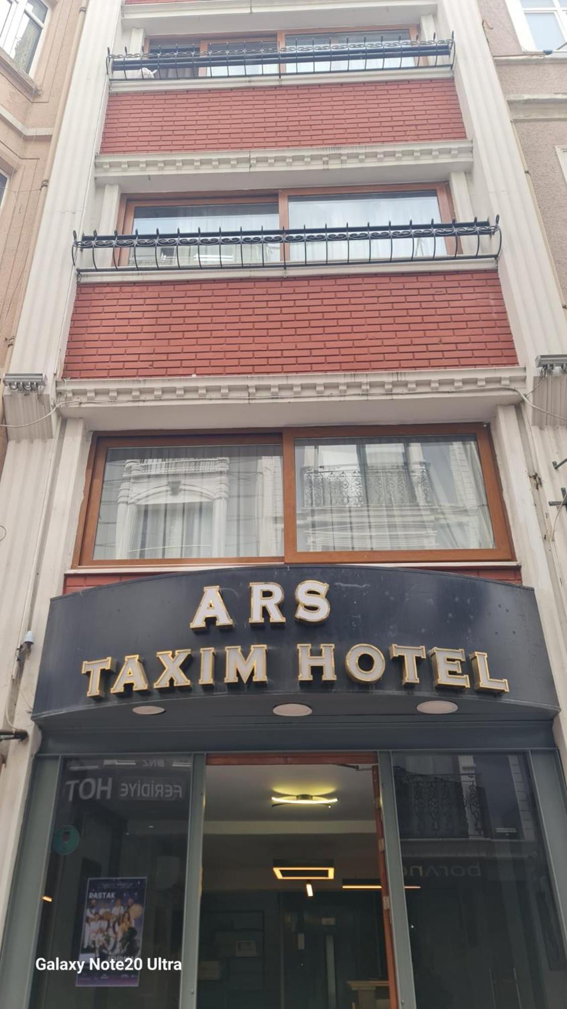 Ars Taxim Hotel Istambul Exterior foto
